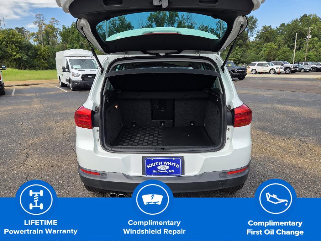 used 2015 Volkswagen Tiguan car, priced at $13,800