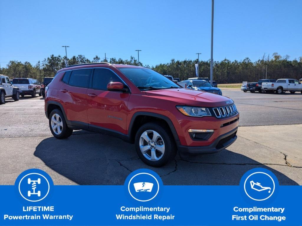 used 2021 Jeep Compass car, priced at $21,888