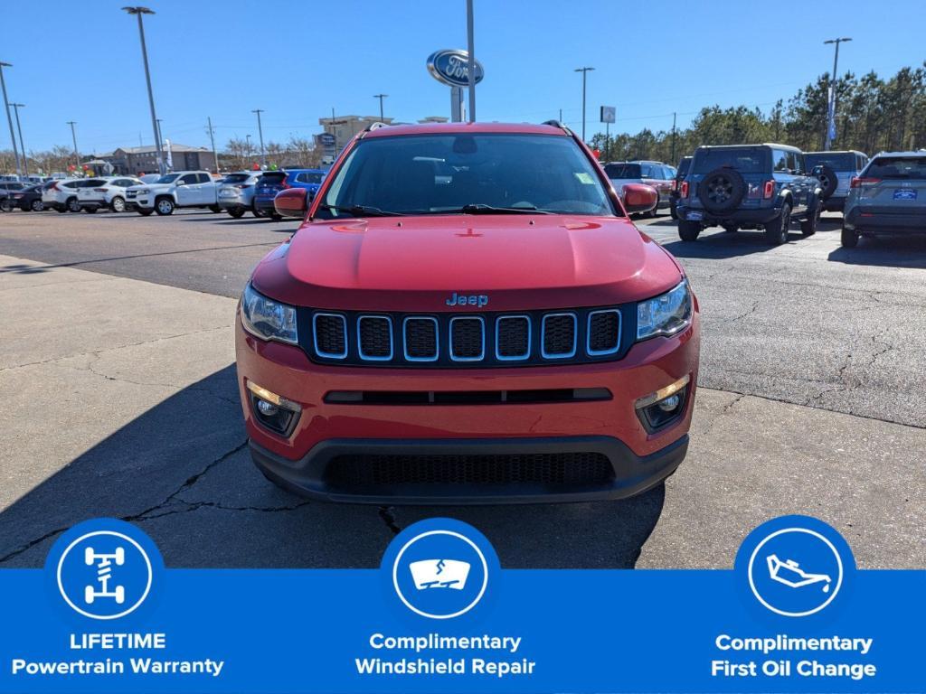 used 2021 Jeep Compass car, priced at $21,888