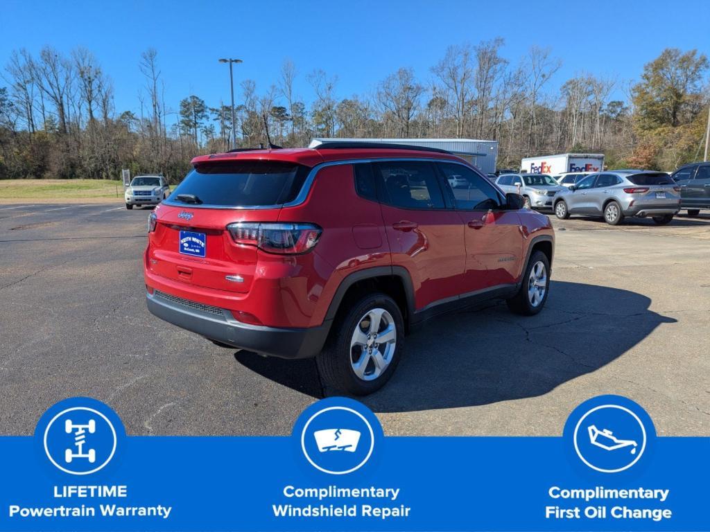 used 2021 Jeep Compass car, priced at $21,888