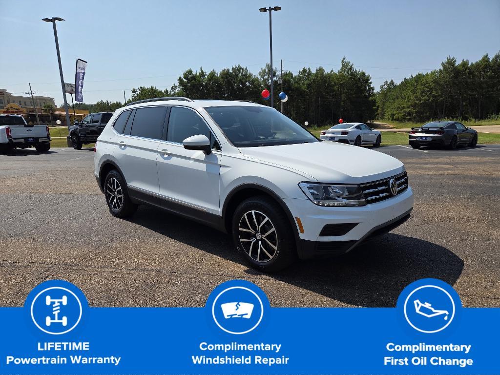 used 2021 Volkswagen Tiguan car, priced at $23,625