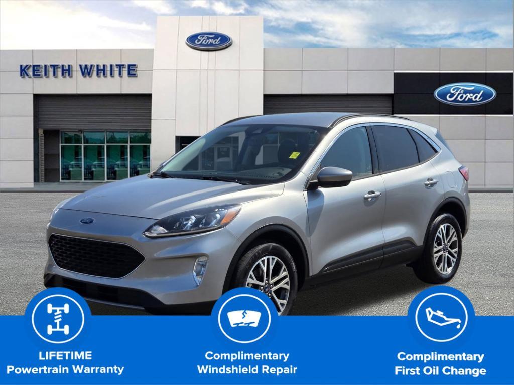 used 2021 Ford Escape car, priced at $25,500