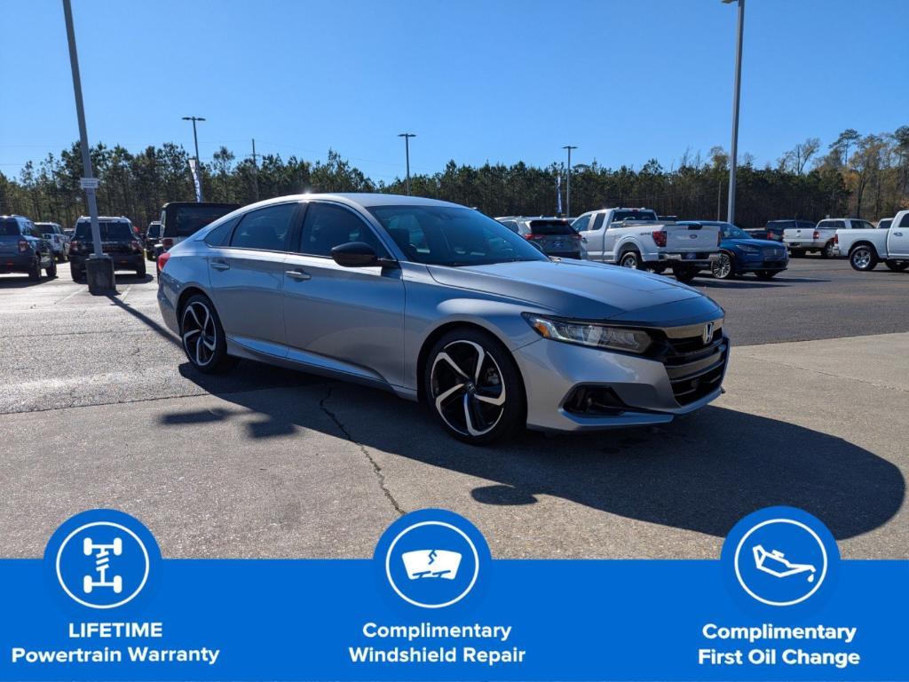 used 2021 Honda Accord car, priced at $27,066