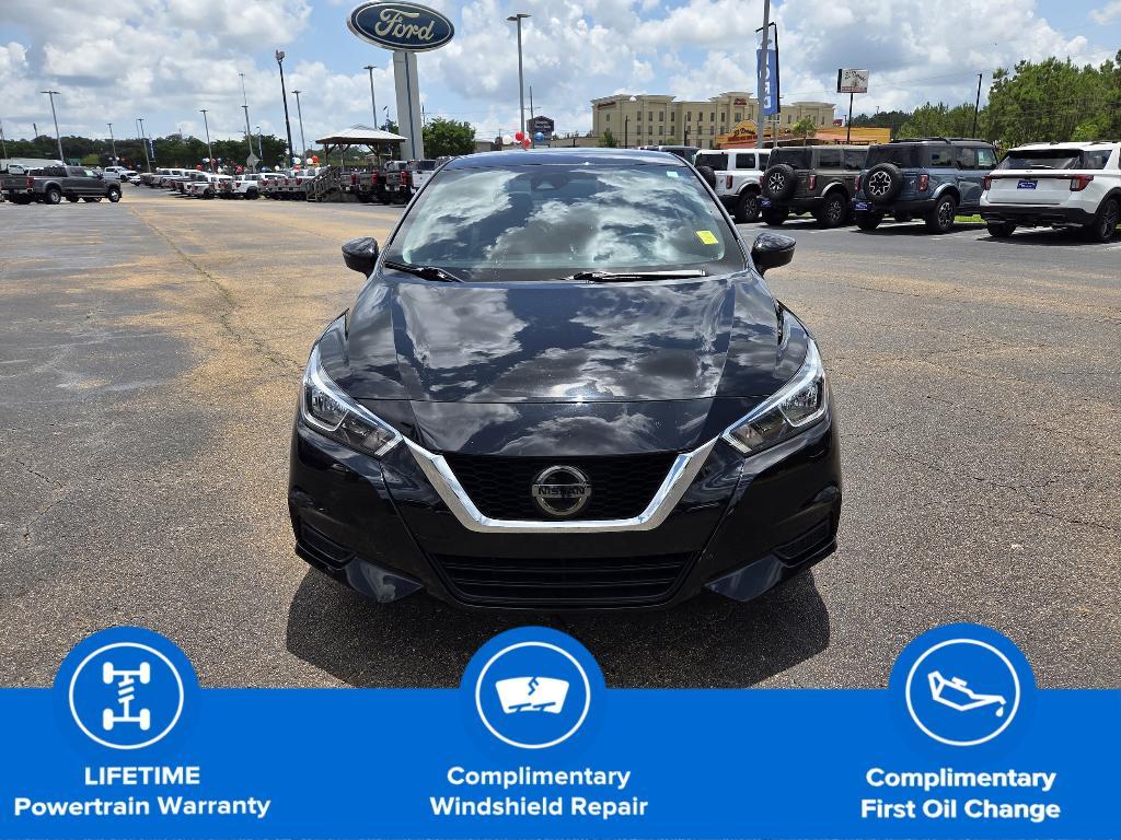 used 2021 Nissan Versa car, priced at $17,255