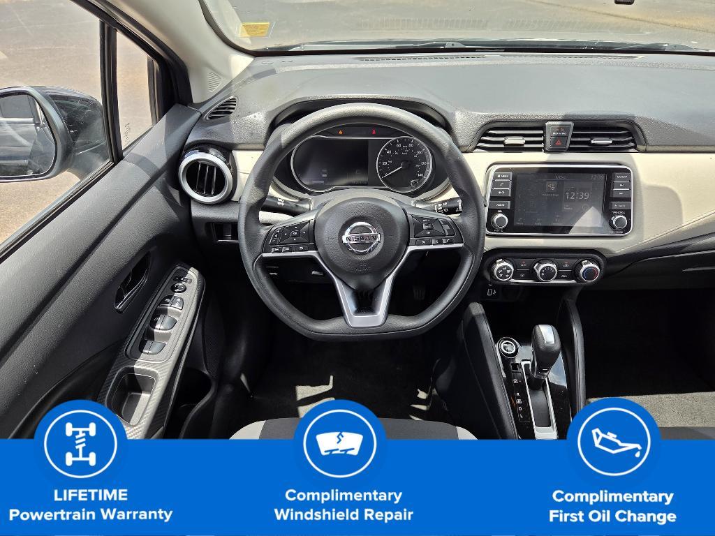 used 2021 Nissan Versa car, priced at $17,255