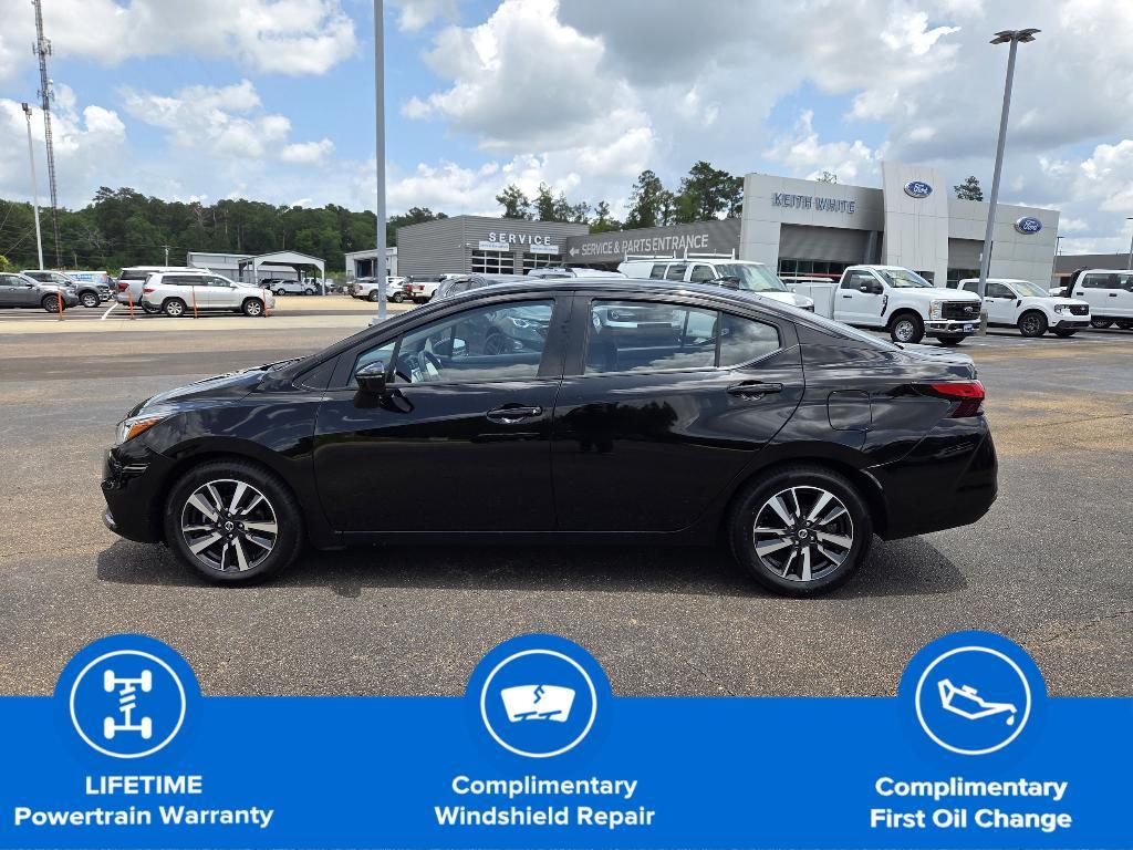 used 2021 Nissan Versa car, priced at $17,255
