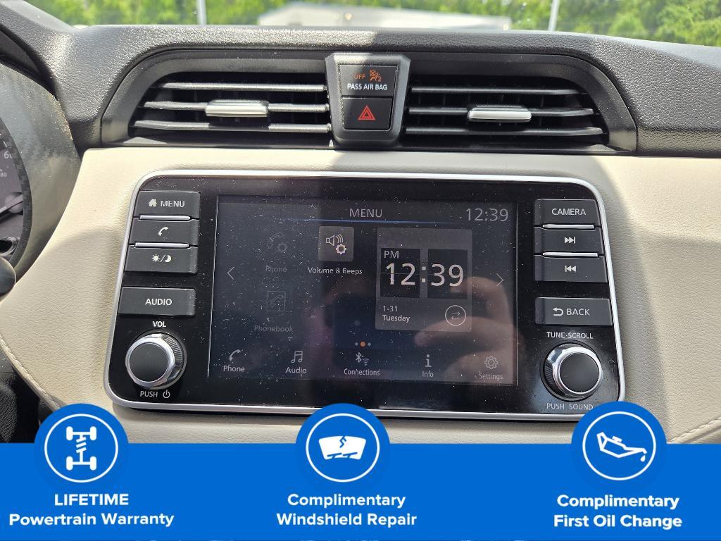 used 2021 Nissan Versa car, priced at $17,255