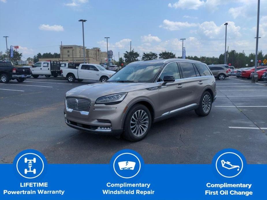 used 2021 Lincoln Aviator car, priced at $44,500