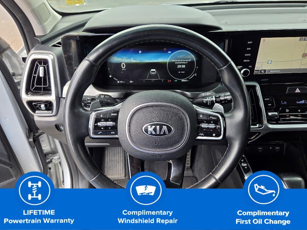 used 2021 Kia Sorento car, priced at $29,900