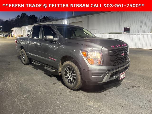 used 2021 Nissan Titan car, priced at $26,999