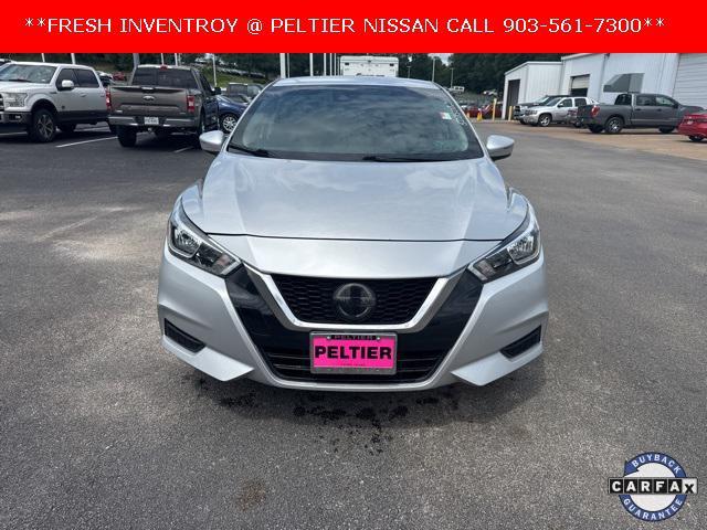 used 2021 Nissan Versa car, priced at $14,999