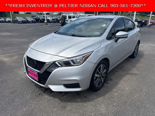 used 2021 Nissan Versa car, priced at $14,999