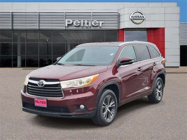 used 2016 Toyota Highlander car, priced at $14,999