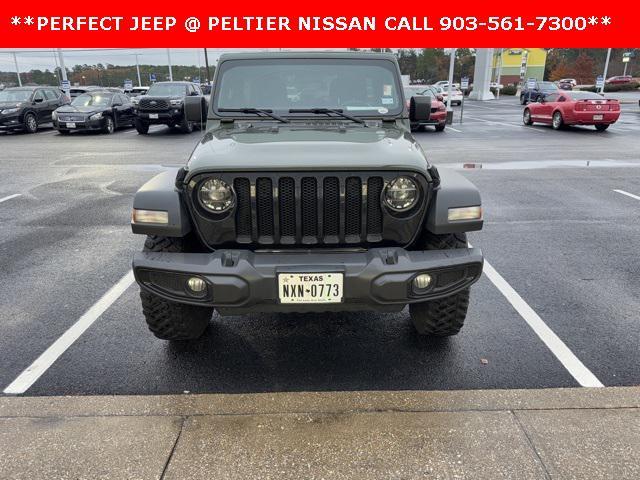 used 2021 Jeep Wrangler car, priced at $35,000