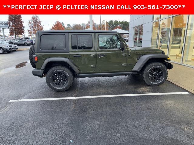 used 2021 Jeep Wrangler car, priced at $35,000