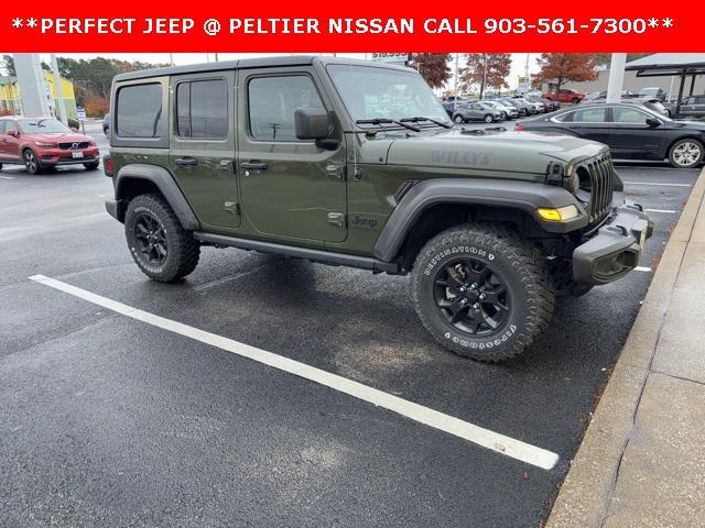 used 2021 Jeep Wrangler car, priced at $35,000