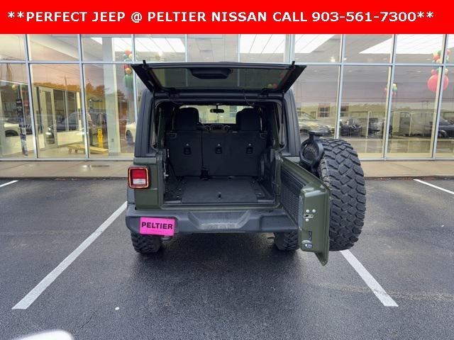 used 2021 Jeep Wrangler car, priced at $35,000