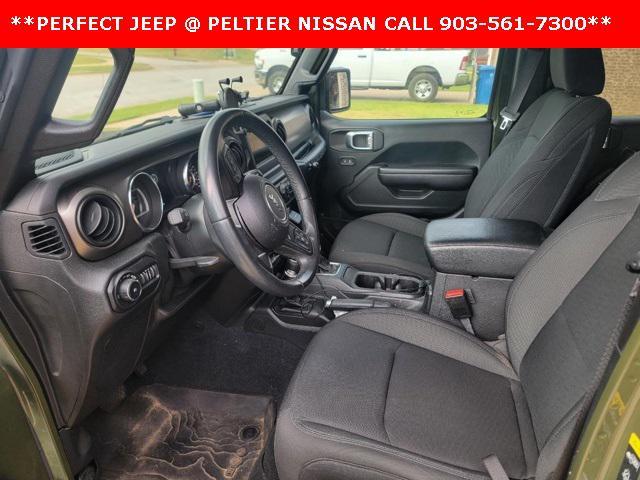 used 2021 Jeep Wrangler car, priced at $35,000