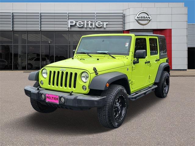 used 2017 Jeep Wrangler Unlimited car, priced at $22,285