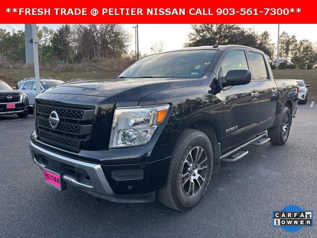 used 2021 Nissan Titan car, priced at $26,999