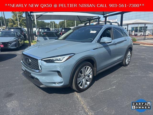 used 2022 INFINITI QX50 car, priced at $36,999