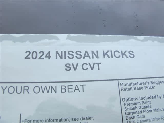 new 2024 Nissan Kicks car, priced at $23,484