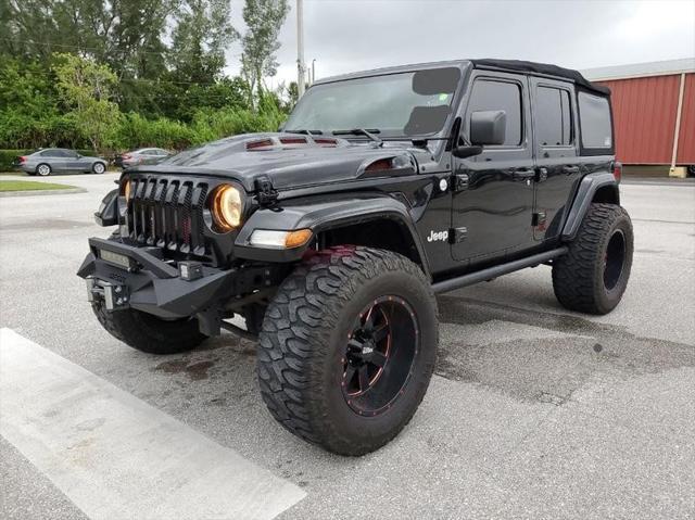 used 2018 Jeep Wrangler Unlimited car, priced at $37,950