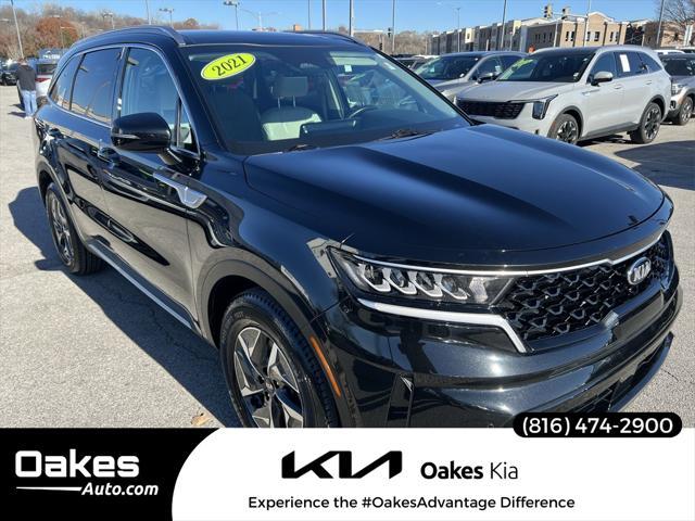 used 2021 Kia Sorento Hybrid car, priced at $28,000