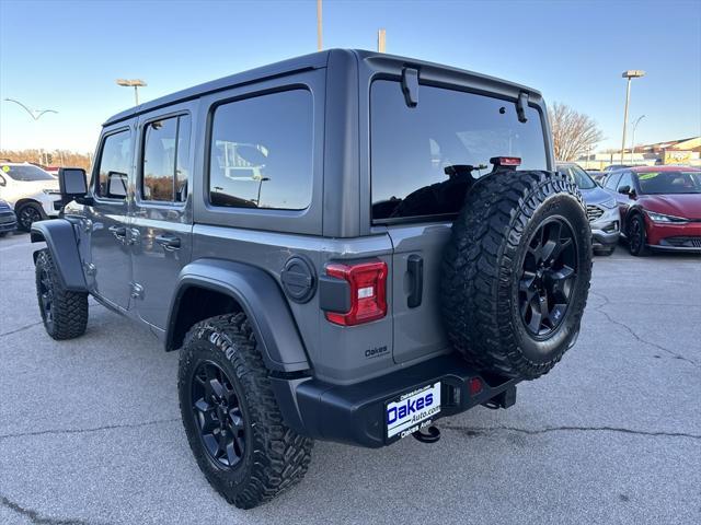 used 2020 Jeep Wrangler Unlimited car, priced at $30,500