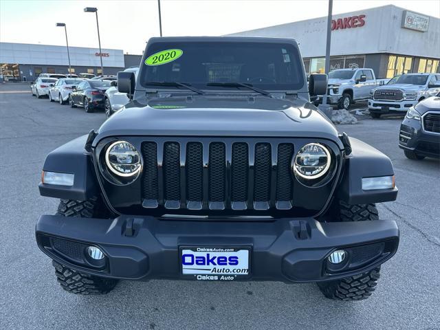 used 2020 Jeep Wrangler Unlimited car, priced at $30,500