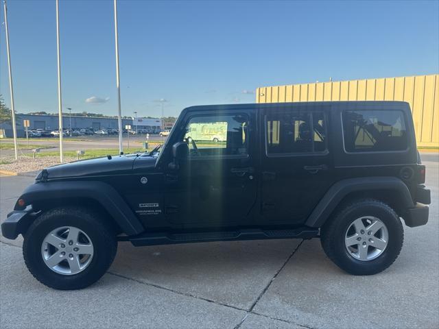 used 2016 Jeep Wrangler Unlimited car, priced at $17,000