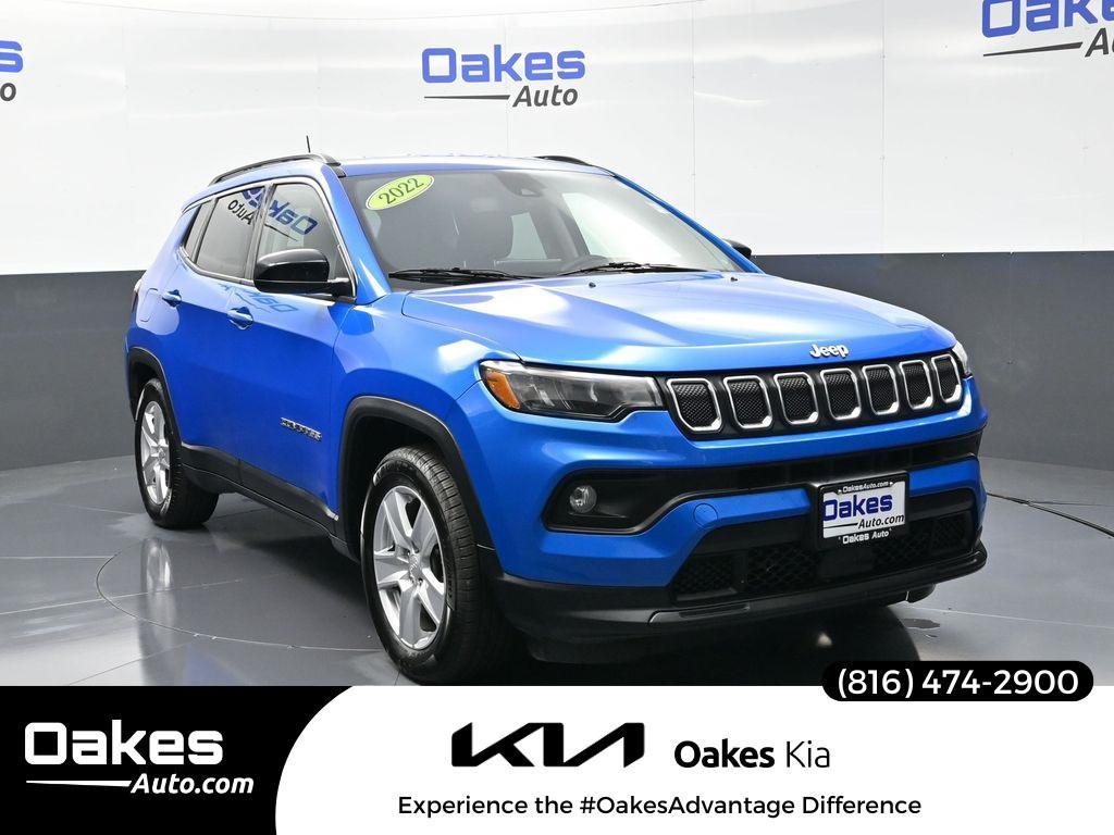 used 2022 Jeep Compass car, priced at $18,000