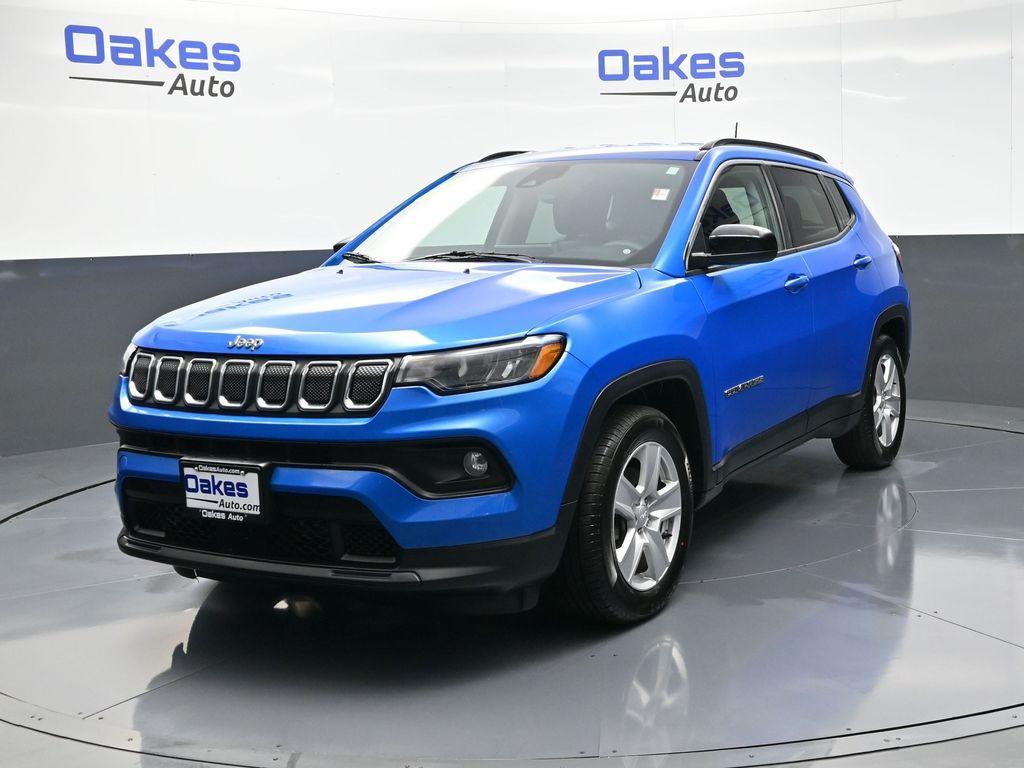 used 2022 Jeep Compass car, priced at $18,000