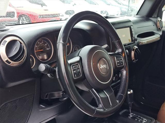 used 2016 Jeep Wrangler Unlimited car, priced at $19,500