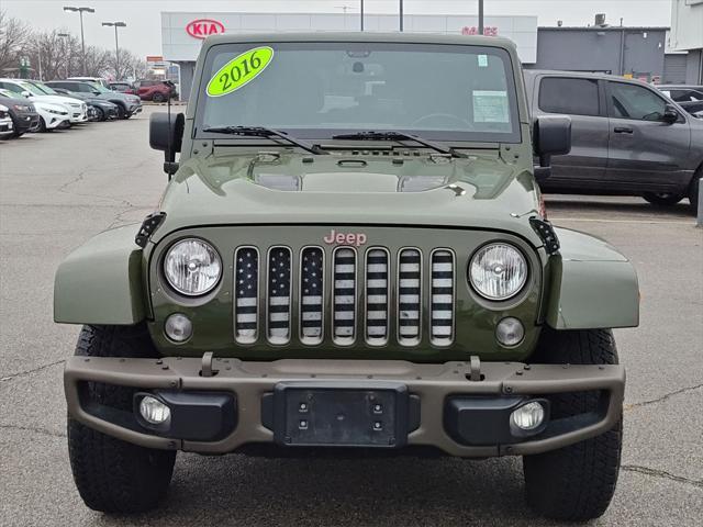 used 2016 Jeep Wrangler Unlimited car, priced at $19,500