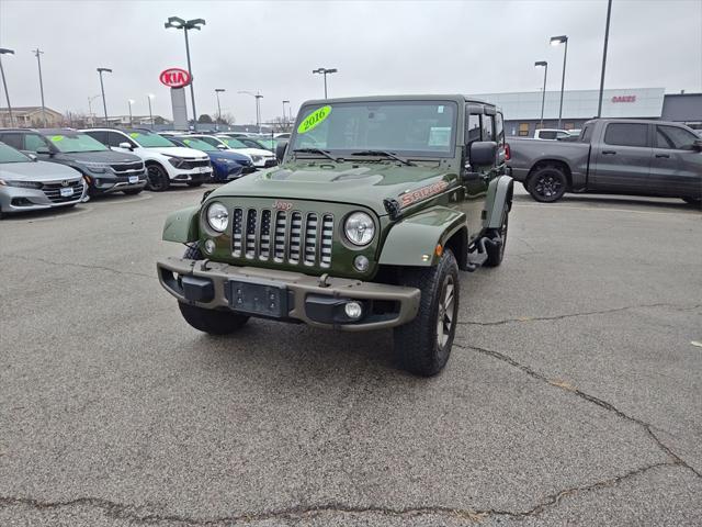 used 2016 Jeep Wrangler Unlimited car, priced at $19,500