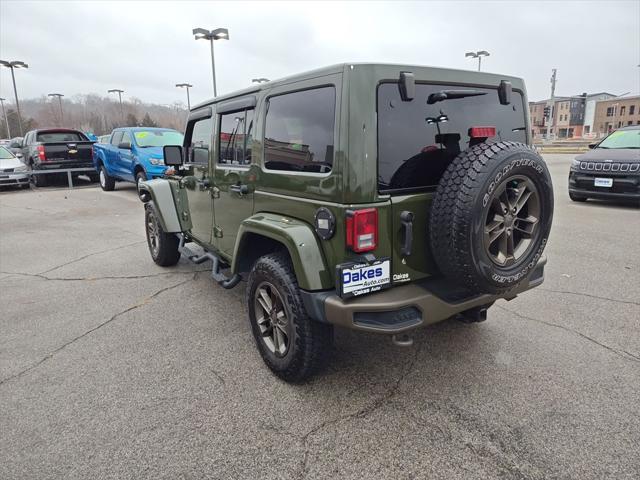 used 2016 Jeep Wrangler Unlimited car, priced at $19,500