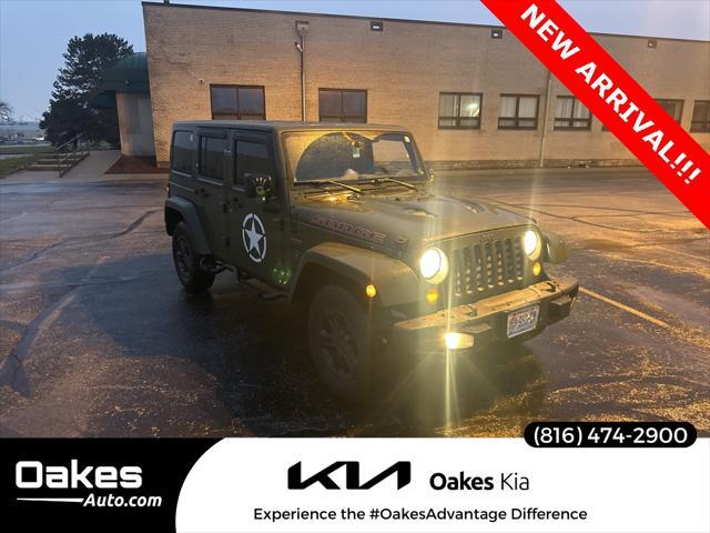 used 2016 Jeep Wrangler Unlimited car, priced at $19,500