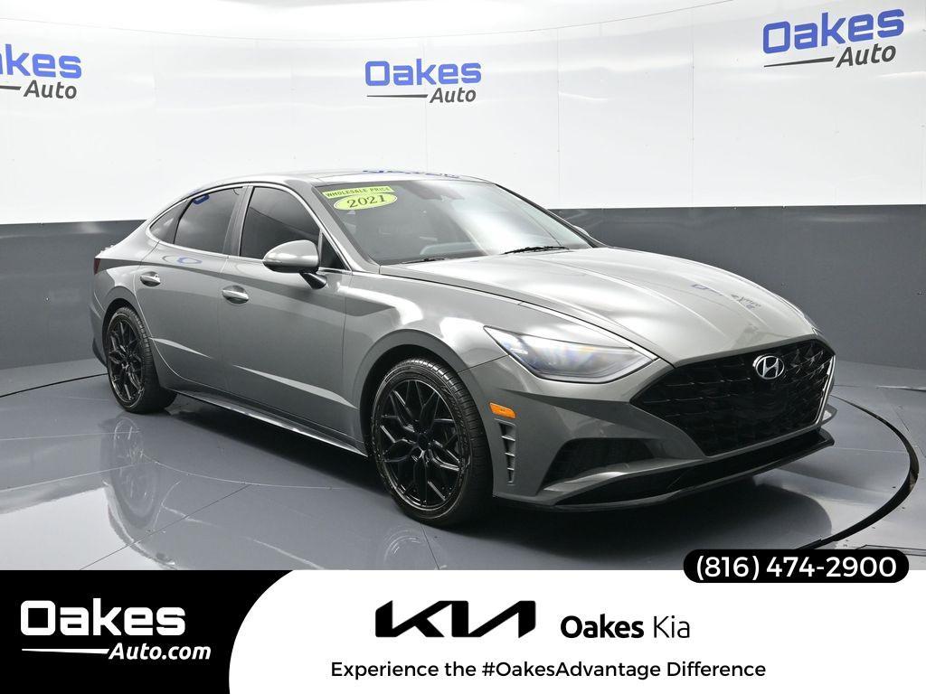 used 2021 Hyundai Sonata car, priced at $22,000