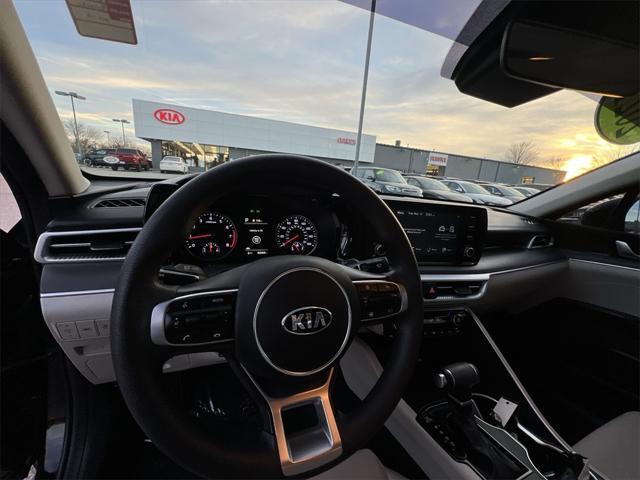 used 2021 Kia K5 car, priced at $18,000