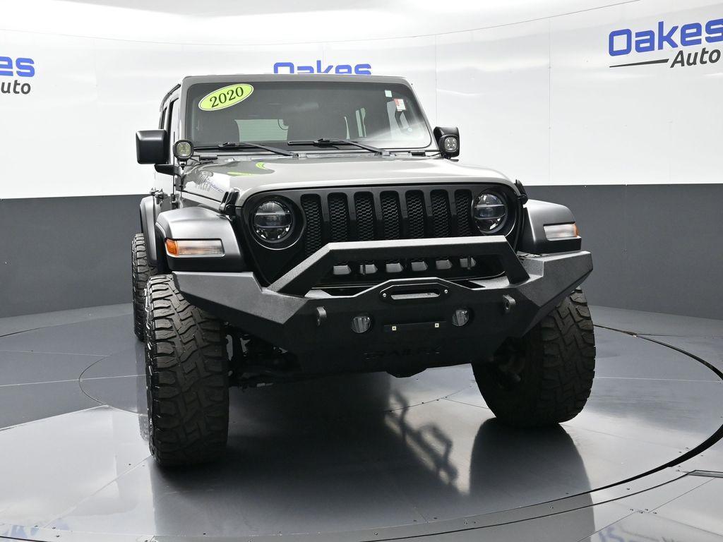 used 2020 Jeep Wrangler Unlimited car, priced at $28,500