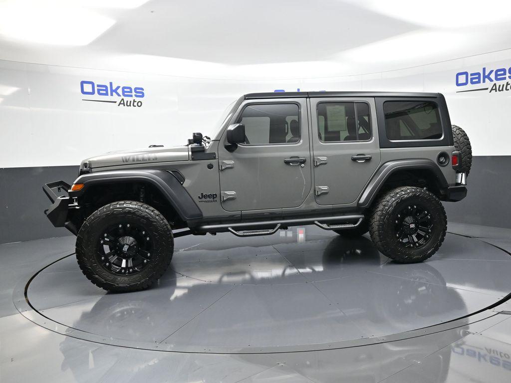 used 2020 Jeep Wrangler Unlimited car, priced at $28,500