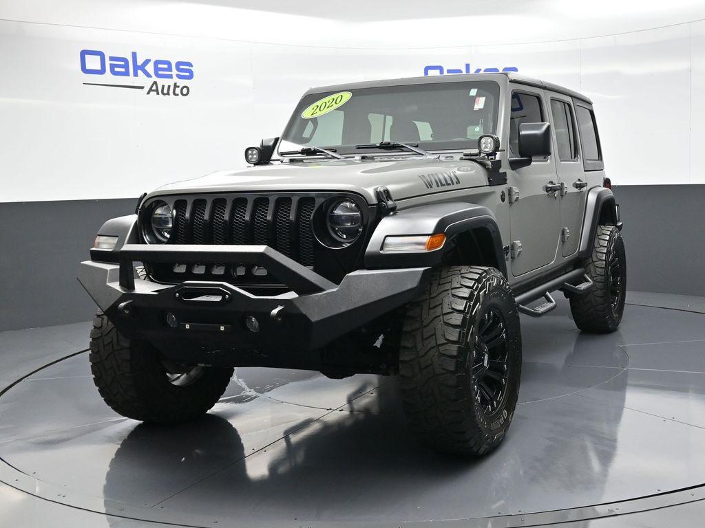 used 2020 Jeep Wrangler Unlimited car, priced at $28,500