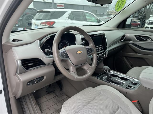 used 2021 Chevrolet Traverse car, priced at $23,500