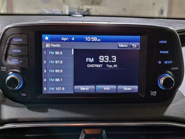 used 2020 Hyundai Santa Fe car, priced at $15,500
