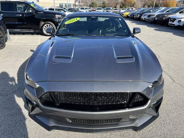 used 2021 Ford Mustang car, priced at $35,000