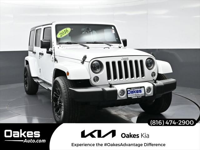 used 2016 Jeep Wrangler Unlimited car, priced at $21,000