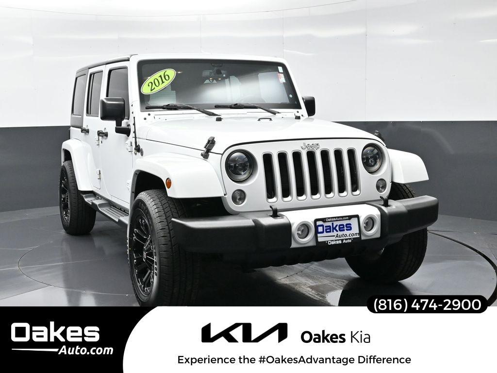 used 2016 Jeep Wrangler Unlimited car, priced at $21,000