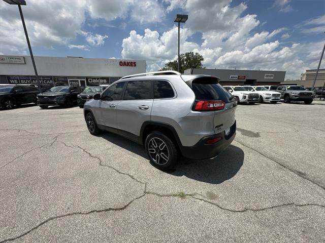 used 2018 Jeep Cherokee car, priced at $14,000
