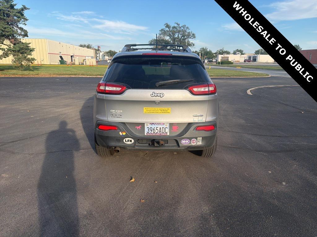 used 2014 Jeep Cherokee car, priced at $7,000